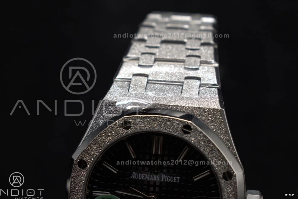 Edition On Black Textured Dial APSF SA3120 Oak 15454 Royal SS Best Clone Super 37mm Frosted 1:1 SS Bracelet 0223